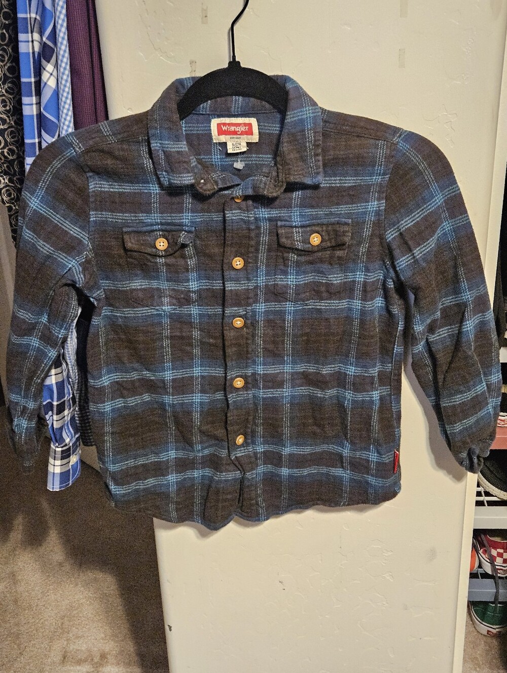 Boys Wrangler Flannel